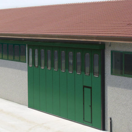 Puerta corredera vertical - ROTEO GOLD - Ballan Spa - de acero galvanizado / industrial / aislada