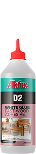 Cola acetato de polivinilo - D2, D3 - Akkim Yapı Kimyasalları San. ve Tic. A.Ş. - para madera / monocomponente / para exterior