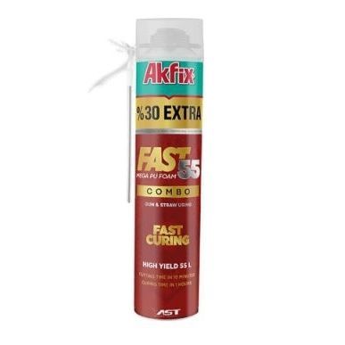 Espuma expansiva poliuretano - Fast 55 Combo - Akkim Yapı Kimyasalları San. ve Tic. A.Ş. - en spray