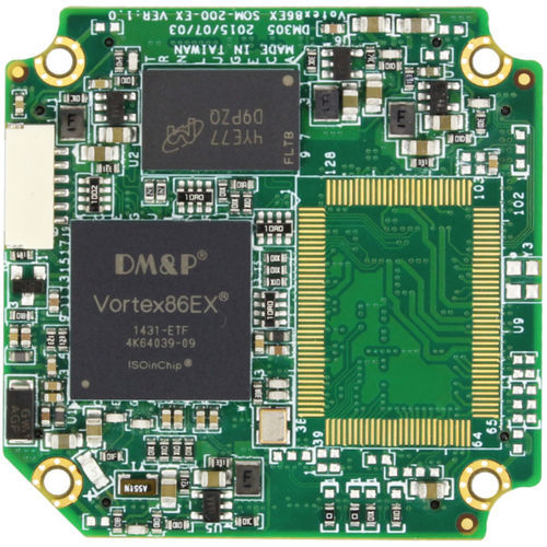 Computer-on-module DM&P Vortex86DX - SOM200EX43EGNE1 - IPC2U GmbH - Mini PCIe / SATA / DDR2 SDRAM