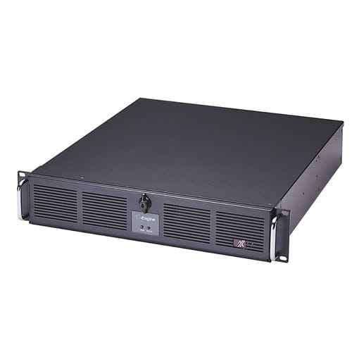 Chasis para ordenador en bastidor - AX61222TB-NP - IPC2U GmbH - 19" / 2U / 6 ranuras