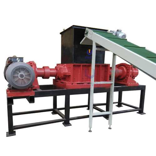 Molino destrozador de residuos robusto - D series - Liantai Machinery - móvil / compacto / para barriles de aceite