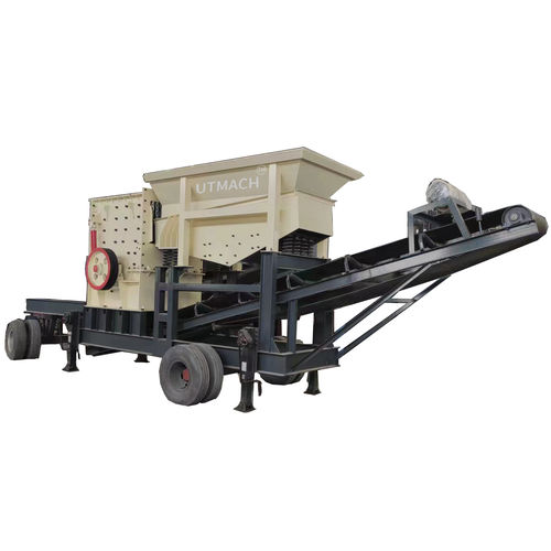 Machacadora de martillos - PCA - Liantai Machinery - móvil / para la producción de arena / fina