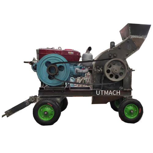 Machacadora de martillos - PC - Liantai Machinery - móvil / con motor diésel / para la producción de arena