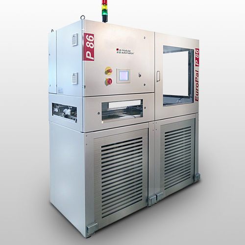 Paletizador por capas - EuroPal P series - modular automation GmbH - de piezas para procesar / automático / modular
