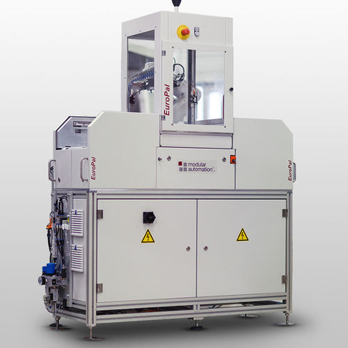 Apiladora de bandejas - EuroPal RTS series - modular automation GmbH - de piezas para procesar / robotizada / modulable