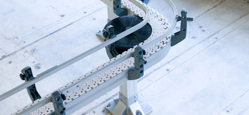 Transportador con cadena - FS - modular automation GmbH - horizontal / vertical / de transporte