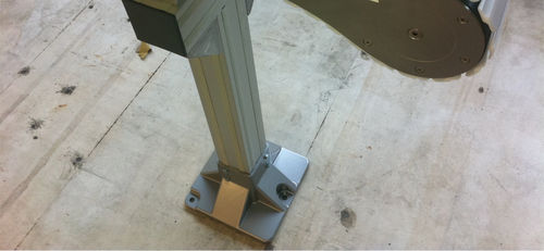 Soporte de aluminio - modular automation GmbH - ajustable / fijo / modular