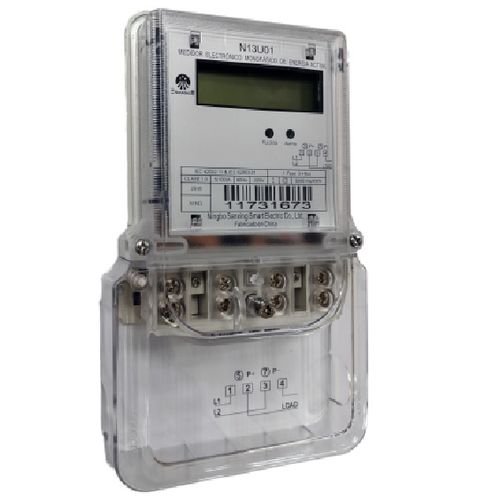 Contador de energía eléctrica monofásico - N13U01  - Ningbo Sanxing Electric Co., Ltd - de pared / con pantalla LCD