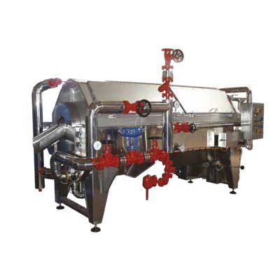 Cocedor industrial de inmersión - Palladio - Turatti - de inyección de vapor / blanqueador / de tambor