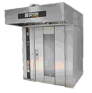 Horno para la industria agroalimentaria de carro rotativo - SRO2 - Doyon Equipment - para pan / de cocción / eléctrico