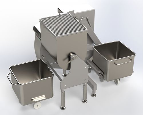 Mezcladora de carne de acero inoxidable - PMX 275 MAX - Dadaux SAS