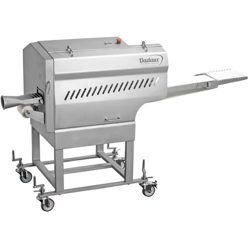 Picadora industrial de carne - Portio 140 - Dadaux SAS - de carne fresca / con ruedas / para carnicería