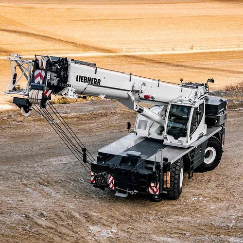 Grúa para terreno difícil - LRT 1090-2.1 - Liebherr Cranes - móvil / plegable / de elevación
