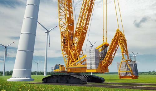 Grúa con orugas - LR 1700-1.0 - Liebherr Cranes - Derrick / para obra / de elevación