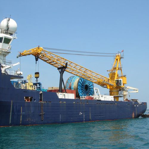 Grúa para aplicaciones offshore - BOS 2600 - Liebherr Cranes - sobre barcaza / GME / de elevación