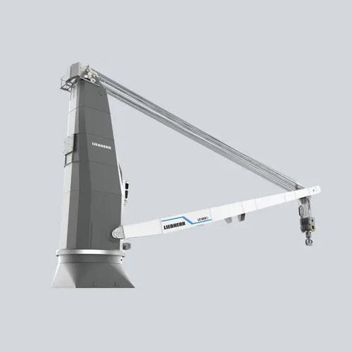 Grúa de carga para buques - LS series - Liebherr Cranes - fija / de brazo amantillable / para aplicaciones marinas