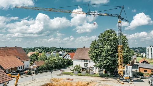 Grúa fija - 43 K - Liebherr Cranes - de elevación / compacta