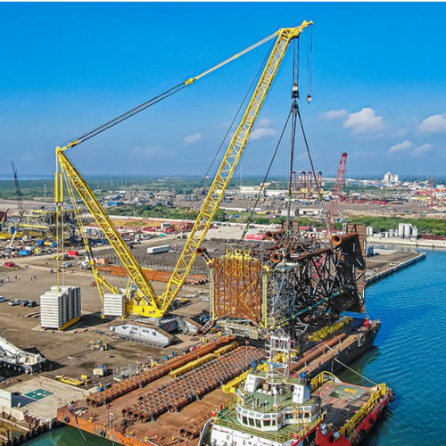 Grúa con orugas - LR 13000 - Liebherr Cranes - Derrick / para obra / para aplicaciones industriales