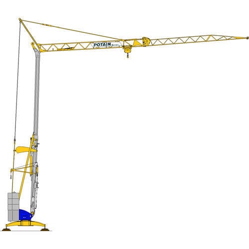 Grúa de montaje automatizado - Igo 13  - Manitowoc Cranes - fija / en celosía / para obra