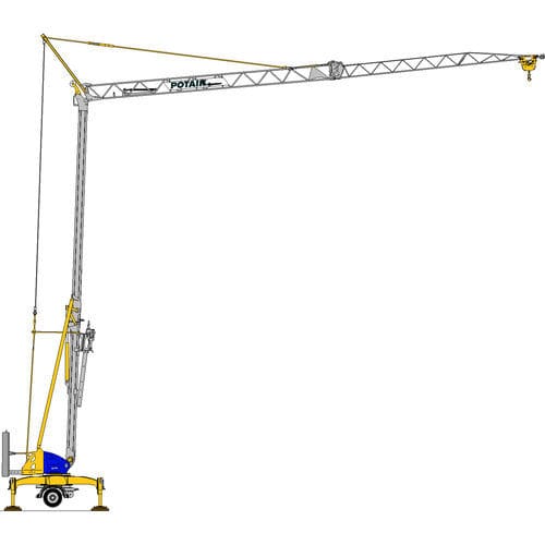 Grúa de montaje automatizado - Igo M 14 - Manitowoc Cranes - fija / en celosía / plegable