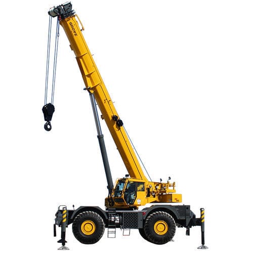 Grúa móvil - GRT880 - Manitowoc Cranes - telescópica / para terreno difícil / de elevación