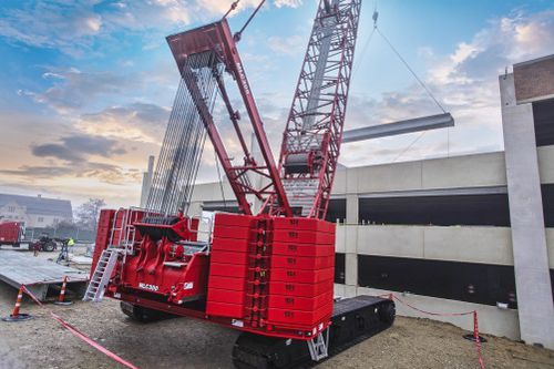 Grúa con orugas - MLC300 VPC-MAX - Manitowoc Cranes - de mástil / de brazo amantillable / en celosía
