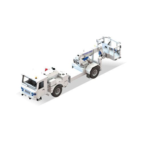 Vehículo utilitario de transporte carga de explosivo cargadoras de NAFO - Adroit 541AW - TUNELMAK CONSTRUCTION MACHINERY INC - diésel / con 4 ruedas motrices