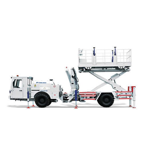 Vehículo utilitario para mina subterránea - Adroit 641AW - TUNELMAK CONSTRUCTION MACHINERY INC - diésel / todoterreno / con 4 ruedas motrices