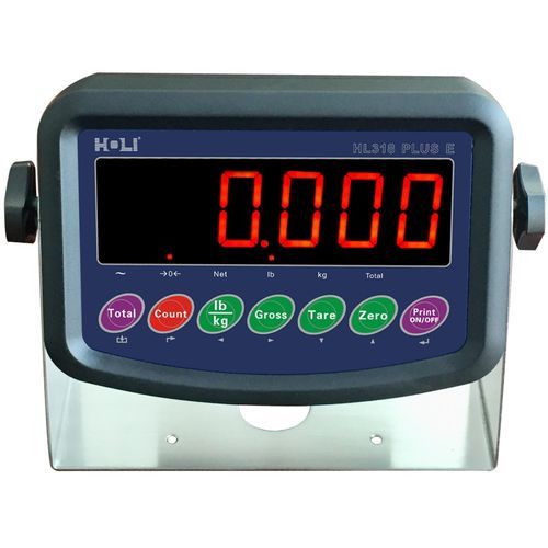 Indicador de pesaje visualizador LCD - HL318 Plus - HOLI - con visualizador led / empotrable / resistente a las vibraciones