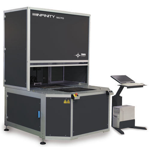 Máquina de grabado y marcado láser CO2 - Infinity 5070 series - SEI LASER - de plástico / para madera / de cuero