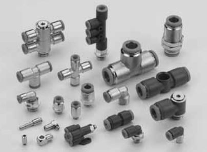 Racor neumático - MW-2 series - Tubes International - push-in / en T / codo de 90º