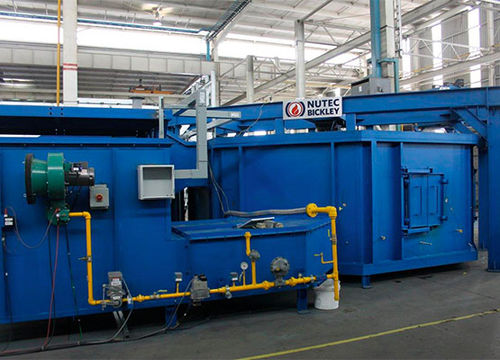 Horno tratamiento térmico - Nutec Bickley - continuo / de bajo consumo / para forjado