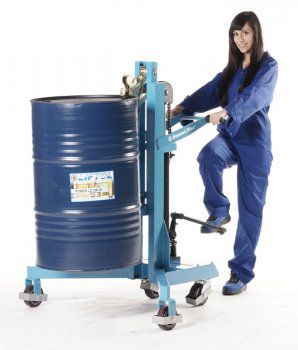 Elevador para barriles con asidero - FL350 - Hanselifter - para multiproductos
