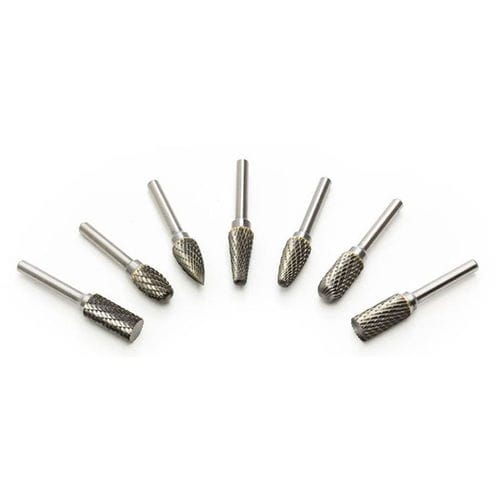 Fresa de desbarbado - FE series - FE POWERTOOLS BV - carburo sólido / cónica