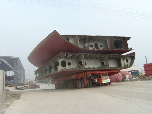 Transportador autopropulsado de 4 ejes - BEIJING WOWJOINT MACHINERY CO., LTD. - para la construcción naval