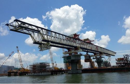 Pórtico de lanzamiento tramo por tramo - BEIJING WOWJOINT MACHINERY CO., LTD. - para la construcción de puentes