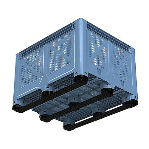 Caja-palé de PEAD - ECO-box - SUMOOAK S.L. - ligera / normalizada