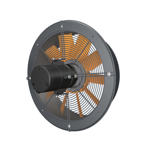 Ventilador de pared - S series - Planetfan - axial / de evacuación / 400 V CC