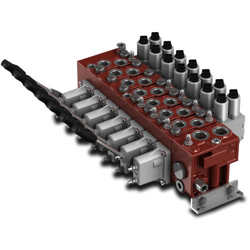 Distribuidor hidráulico de cajón - DPC130 series - WALVOIL - electrohidráulico / con accionamiento manual / compacto