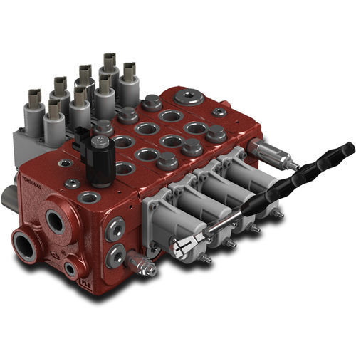 Distribuidor hidráulico de cajón - DPX160 series - WALVOIL - electrohidráulico / con accionamiento manual / compacto