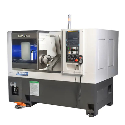 Torno CNC - MJ0830 - Ningbo GongTie Precision Machinery Co.,LTD - horizontal / 2 ejes / con plataforma inclinada