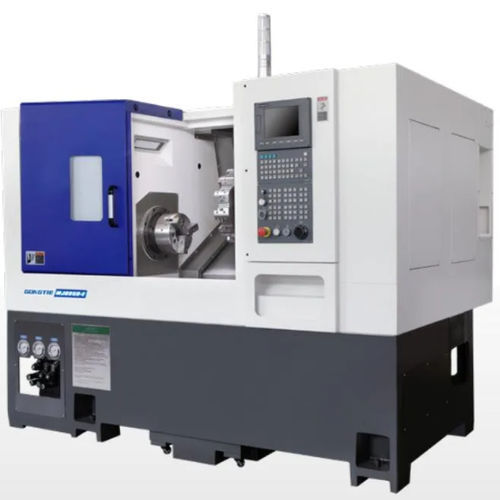 Torno CNC - MJ0850-E - Ningbo GongTie Precision Machinery Co.,LTD - horizontal / 2 ejes / con plataforma inclinada