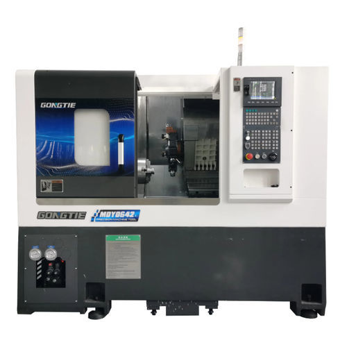 Centro de torneado-fresado CNC - MDY0642 - Ningbo GongTie Precision Machinery Co.,LTD - horizontal / 3 ejes / de mesa inclinada