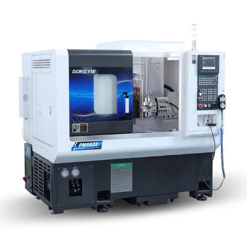 Centro de torneado-fresado CNC - PM4632 - Ningbo GongTie Precision Machinery Co.,LTD - horizontal / 2 ejes / de mesa plana