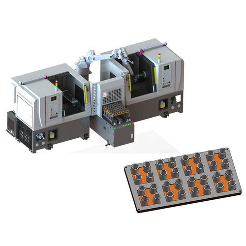 Célula robotizada de manipulación - P3538 - Ningbo GongTie Precision Machinery Co.,LTD - de mecanizado / para la alimentación de máquinas / de descarga