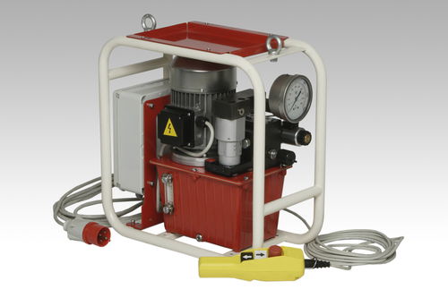 Grupo hidráulico con motor eléctrico - E508/T - OLMEC - para tensor de tornillos