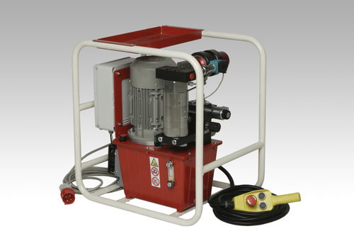 Grupo hidráulico con motor eléctrico - E708/T - OLMEC - para tensor de tornillos
