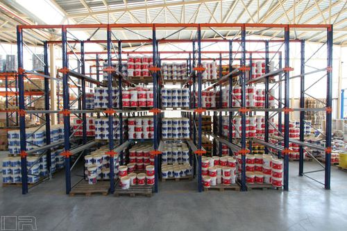 Sistema de estanterías por acumulación - Estanterias Record S.L - compacto / para paleta compacta / para cargas pesadas