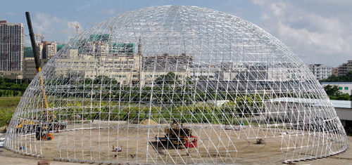Tienda para organización de evento - GEeodesic Dome - Liri Tent Technology